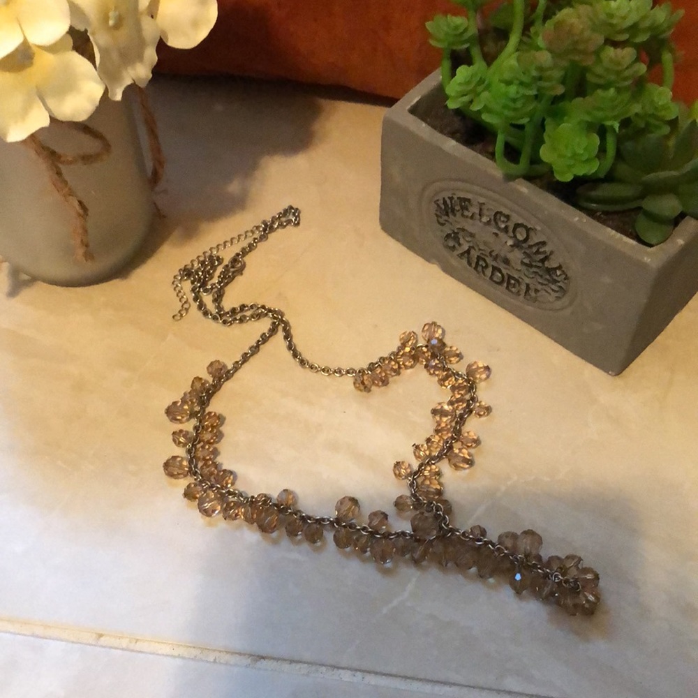 Beautiful longer necklace purchased at Chicos